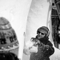 Le sculpteur concours international de sculpture sur neige Valloire le sculpteur