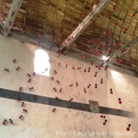 Installation toile d’araignées
// 2018
Centre d'art "Les 3Cha"