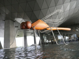 Installation musées des confluences // 2020 // 4m20*2m40*2m // coproduction 3CHA INsect' INside