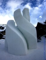Sculpture neige // 2011
5 m x 3.70m
Valloire // concours International Sculpture neige // 2011 5 m x 3.70m Valloire // concours Internationnal