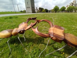 Sculpture Collection INsect'IN'side // 2023
1.5m*1m*0.90m // Red cedar et inox Sculpture Collection INsect'IN'side // 2023 1.5m*1m*0.90m // Red cedar et inox